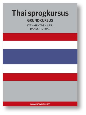 cover image of Thai sprogkursus